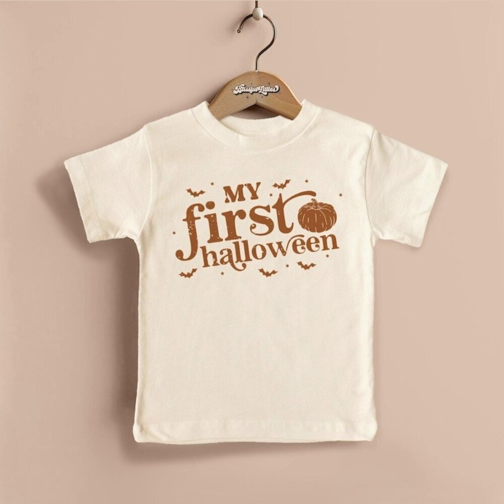 My First Halloween Toddler Cute Kids Graphic Unisex T-Shirt